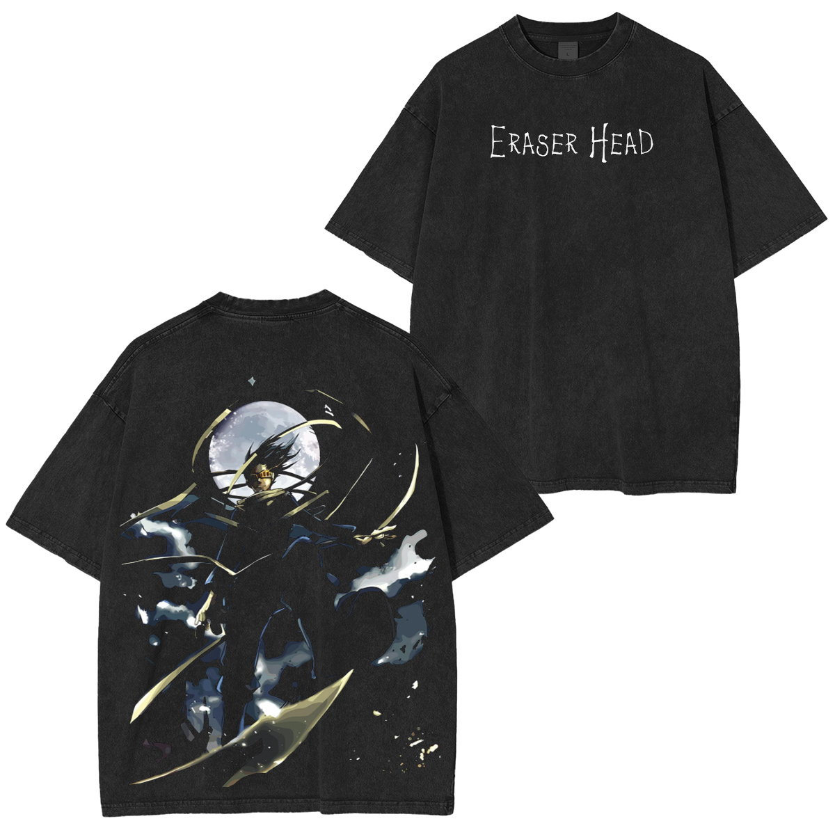 Eraser Head My Hero Academia Vintage Washed T-shirt/Crewneck/Hoodie