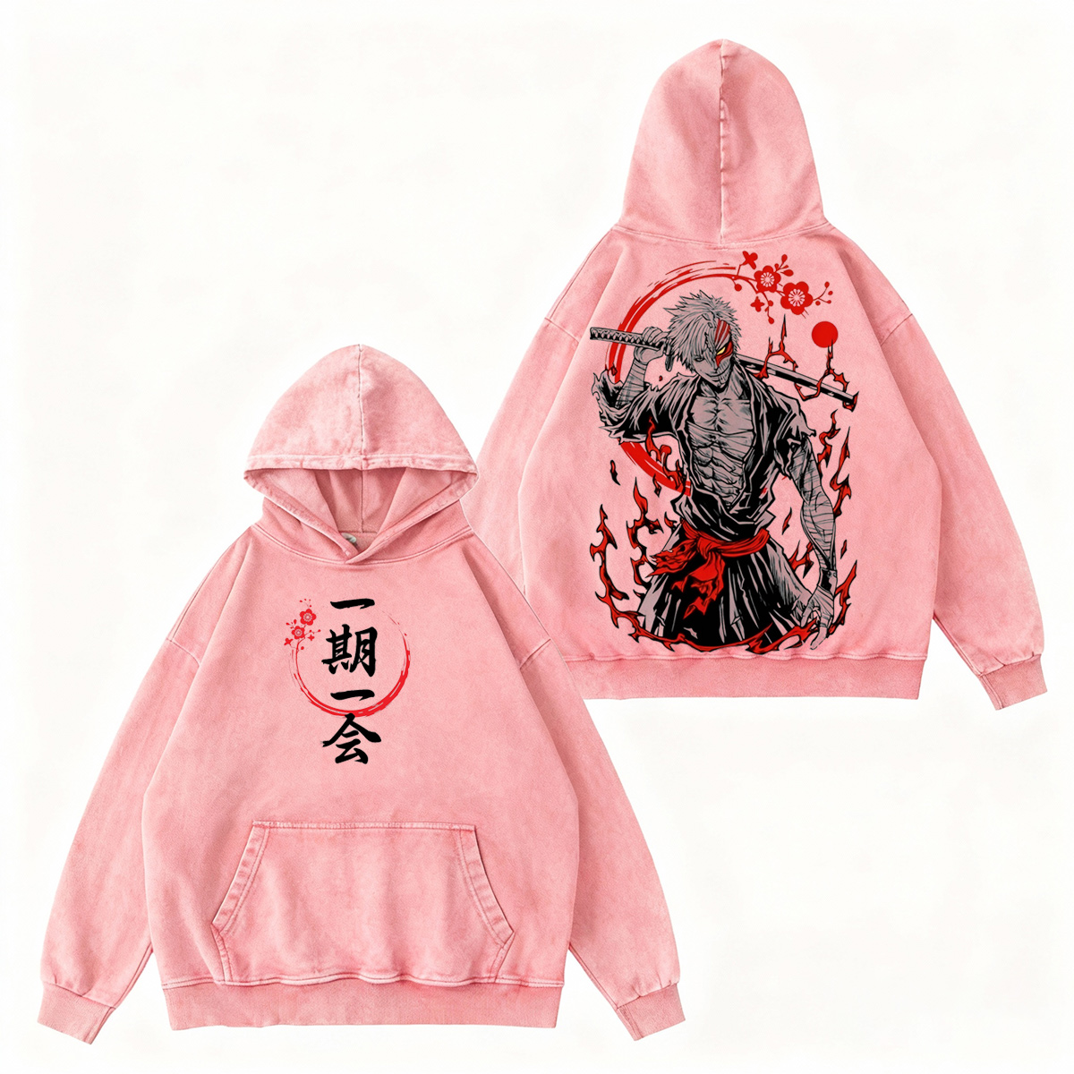  Bleach  :chigo Kurosaki Vintage washed T-shirt/Crewneck/Hoodie