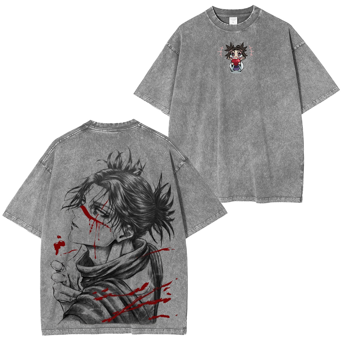 Kenjaku Jujutsu Kaisen Vintage Washed T-shirt/Crewneck/Hoodie
