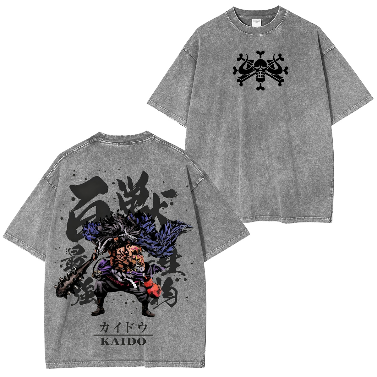 Kaido One Piece Washed T-shirt/Crewneck/Hoodie