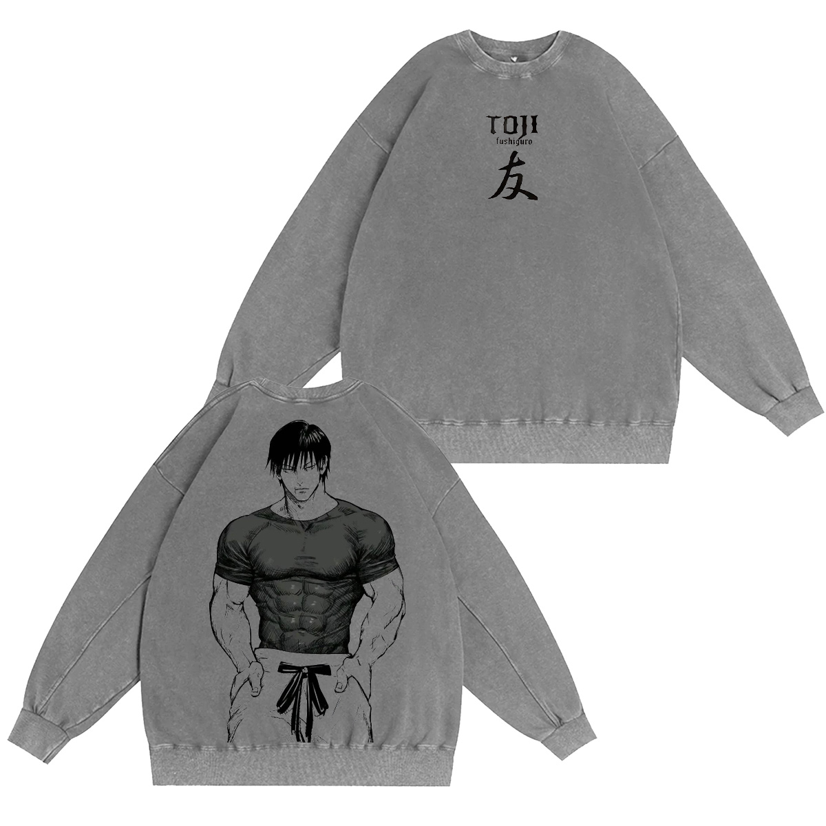 Toji Fushiguro Jujutsu Kaisen Washed T-shirt/Crewneck/Hoodie