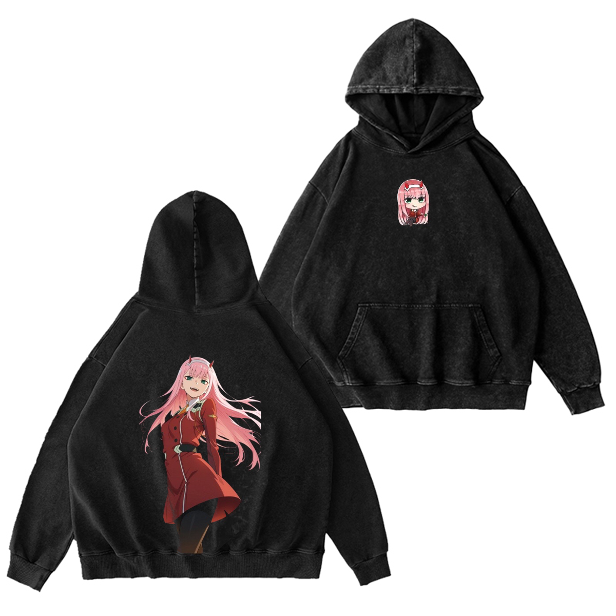 DARLING in the FRANXX Washed T-shirt/Crewneck/Hoodie