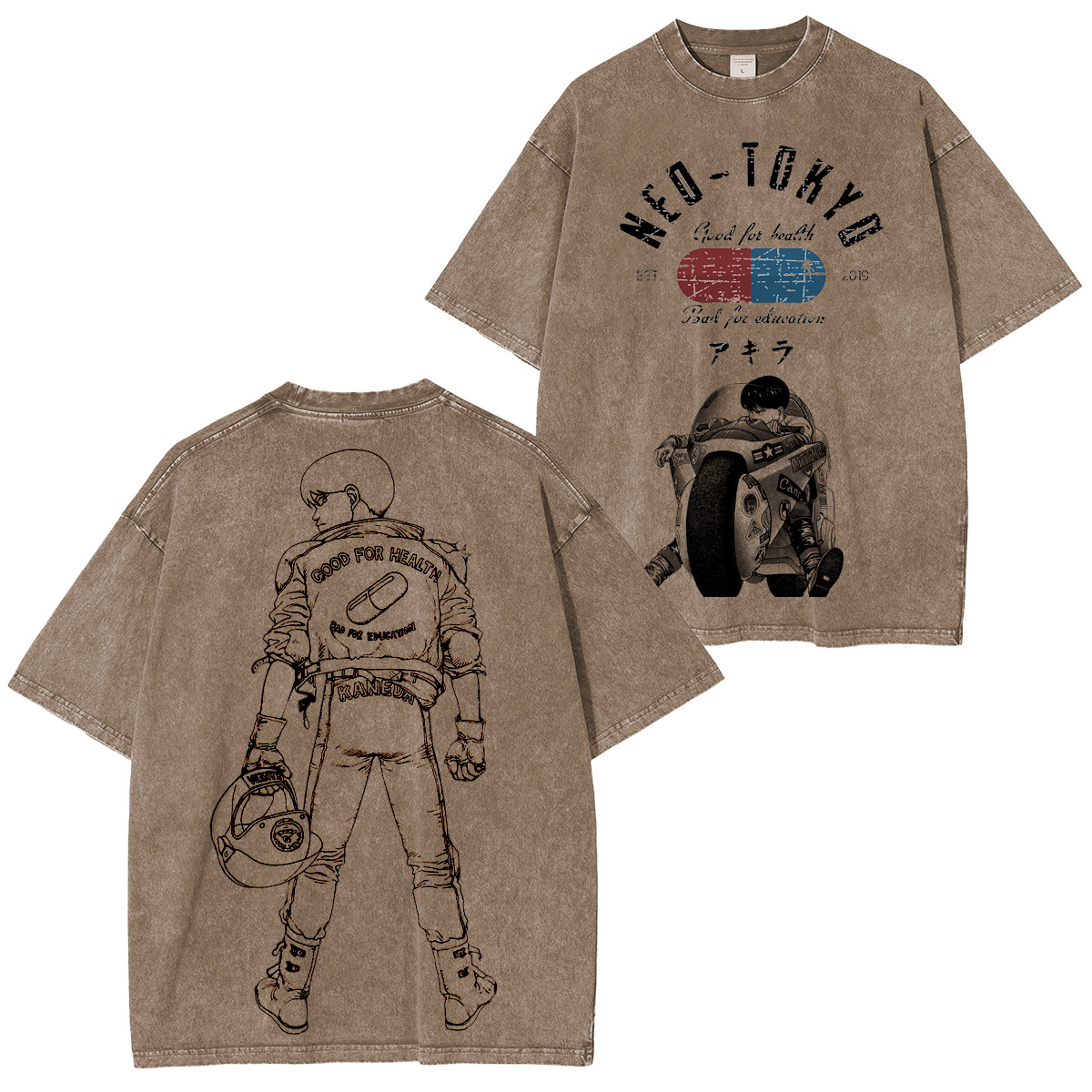 Akira :Ryomen Sukuna Vintage washed T-shirt/Crewneck/Hoodie