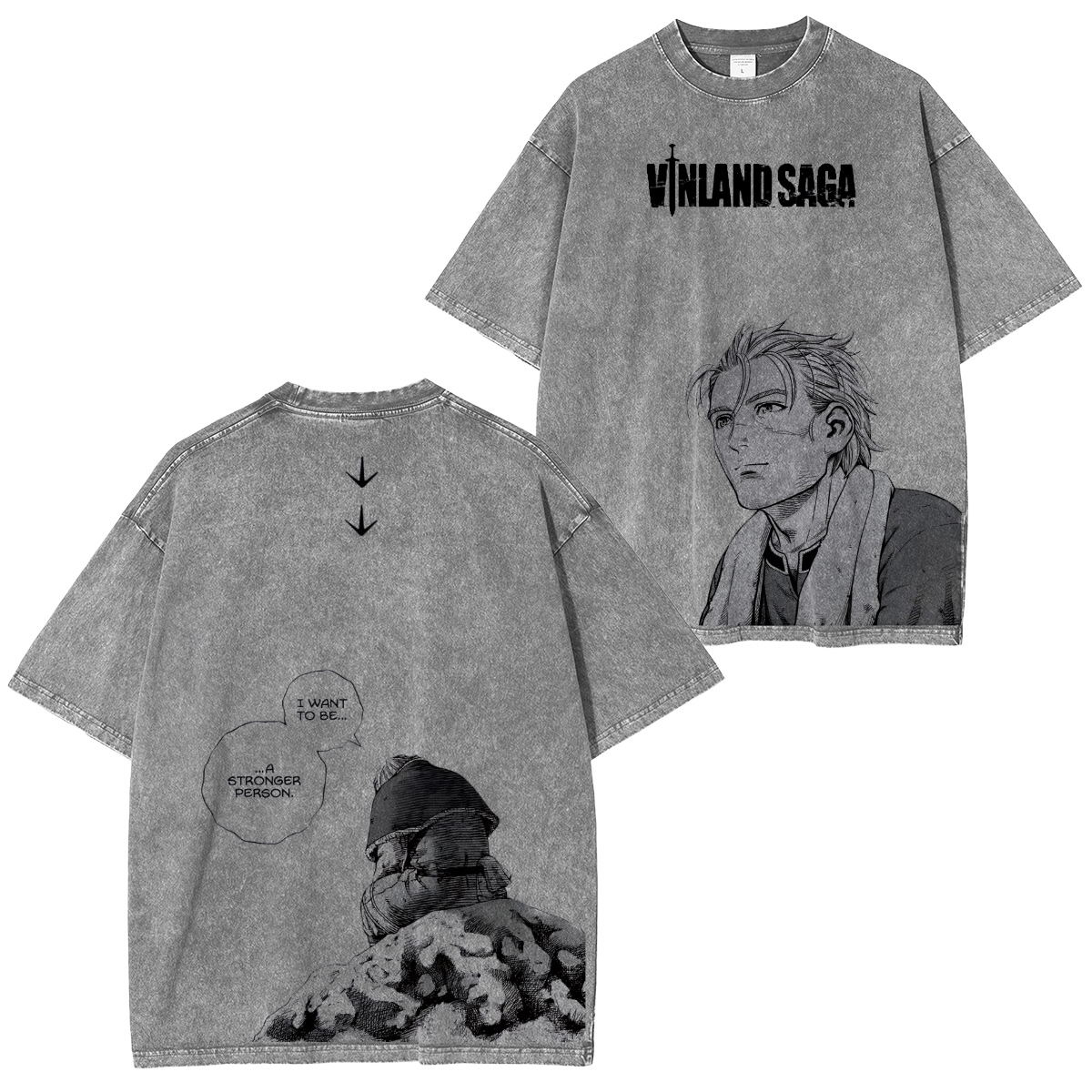 Vinland SagaVintage washed T-shirt/Crewneck/Hoodie