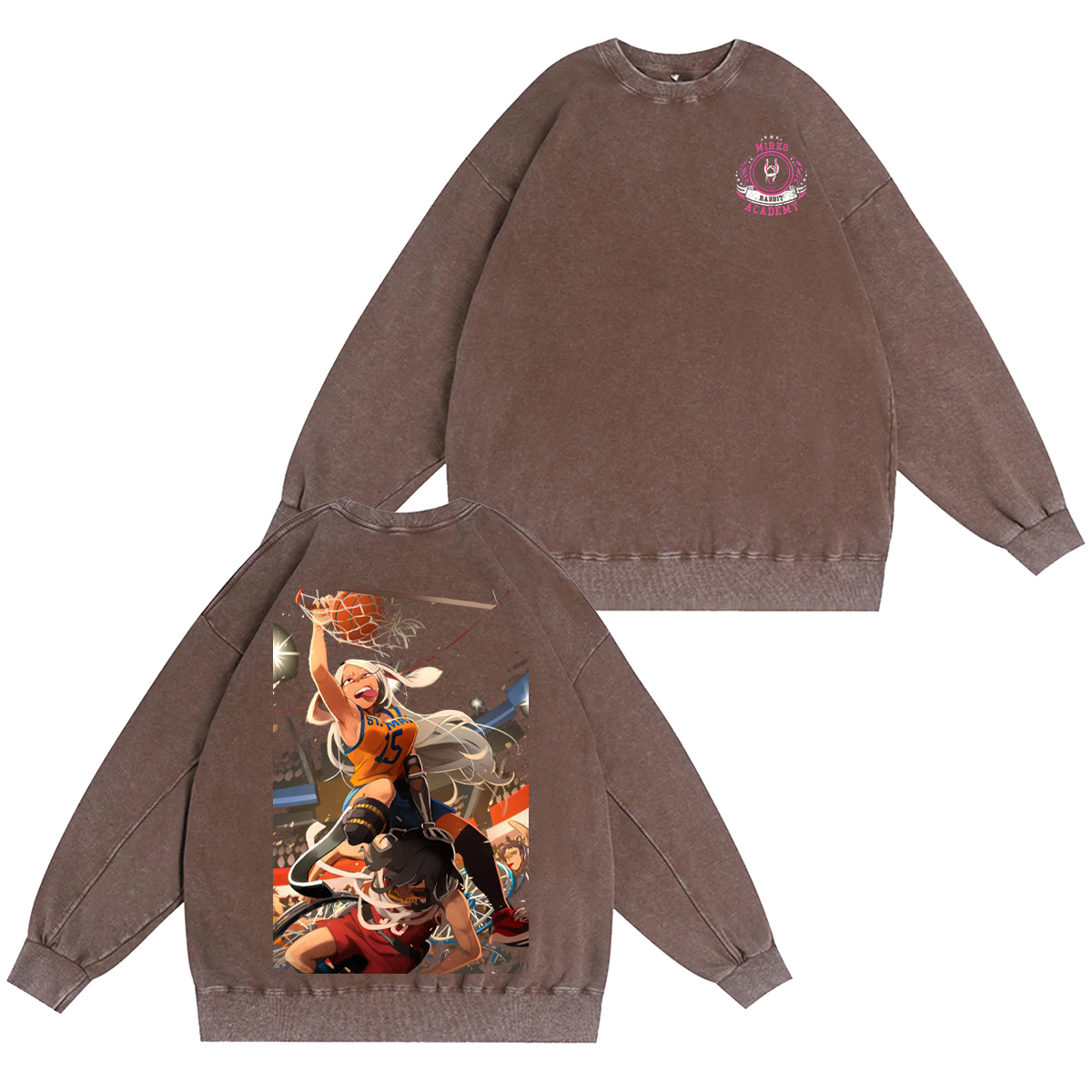 My Hero Academia Vintage Washed T-shirt/Crewneck/Hoodie