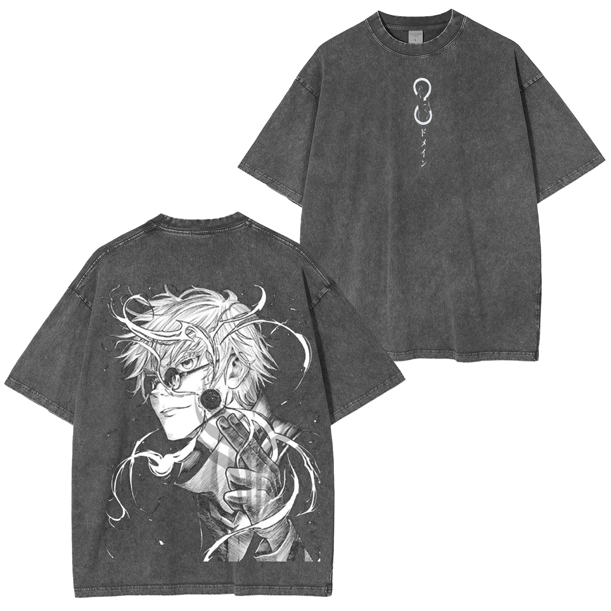 Jujutsu Kaisen Vintage Washed T-shirt/Crewneck/Hoodie