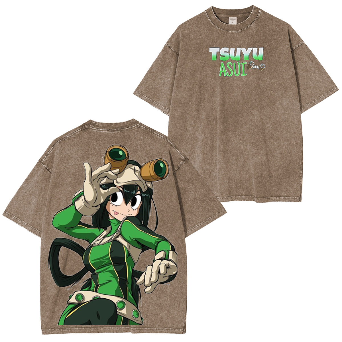 Tsuyu Asui My Hero Academia Vintage Washed T-shirt/Crewneck/Hoodie