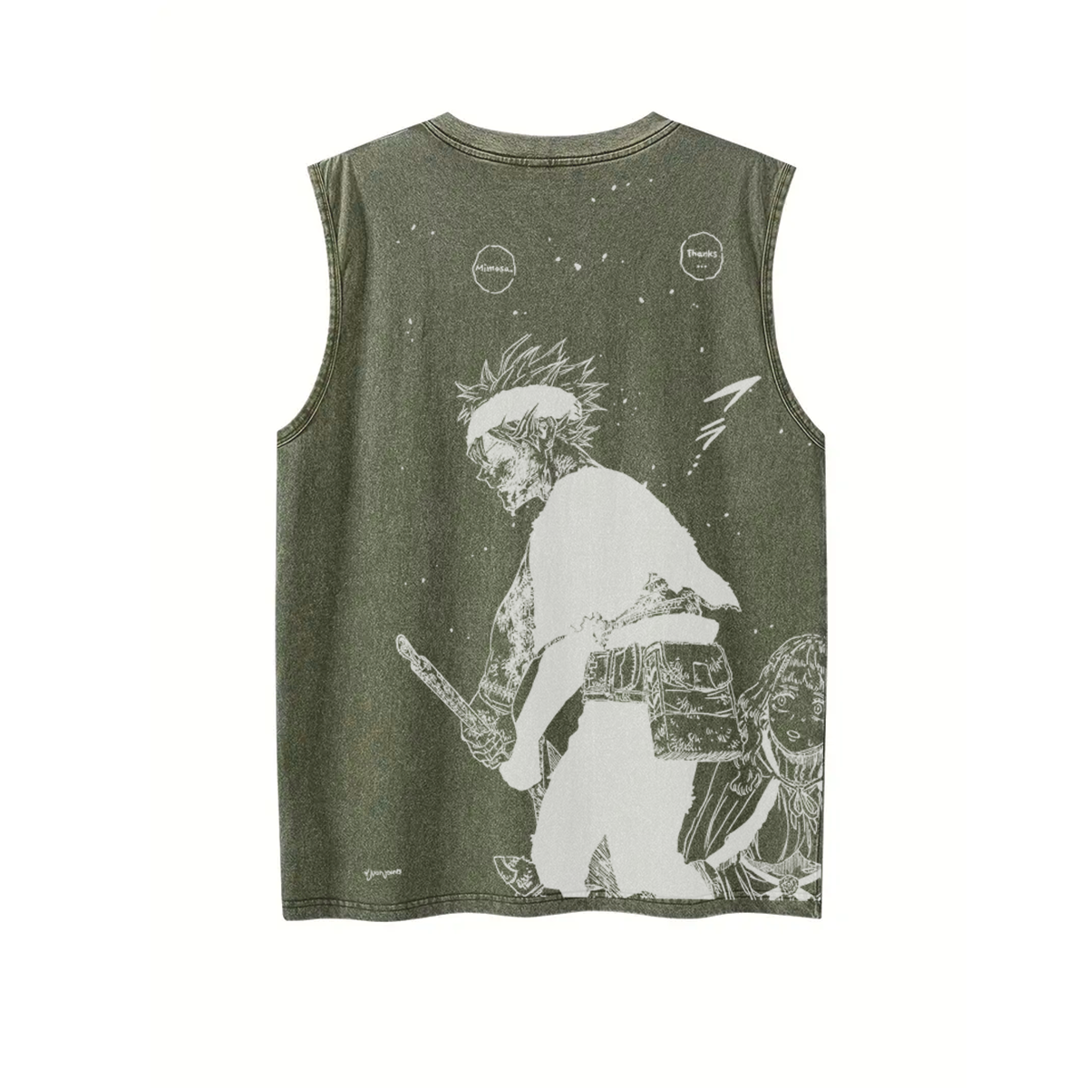 Black Clover Anime Tank Top