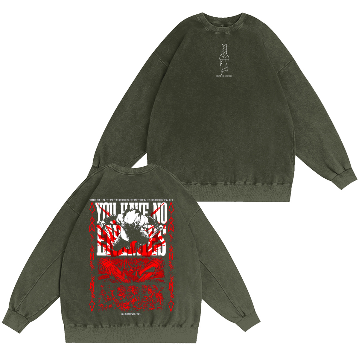 Vinland Saga Vintage Washed T-shirt/Crewneck/Hoodie