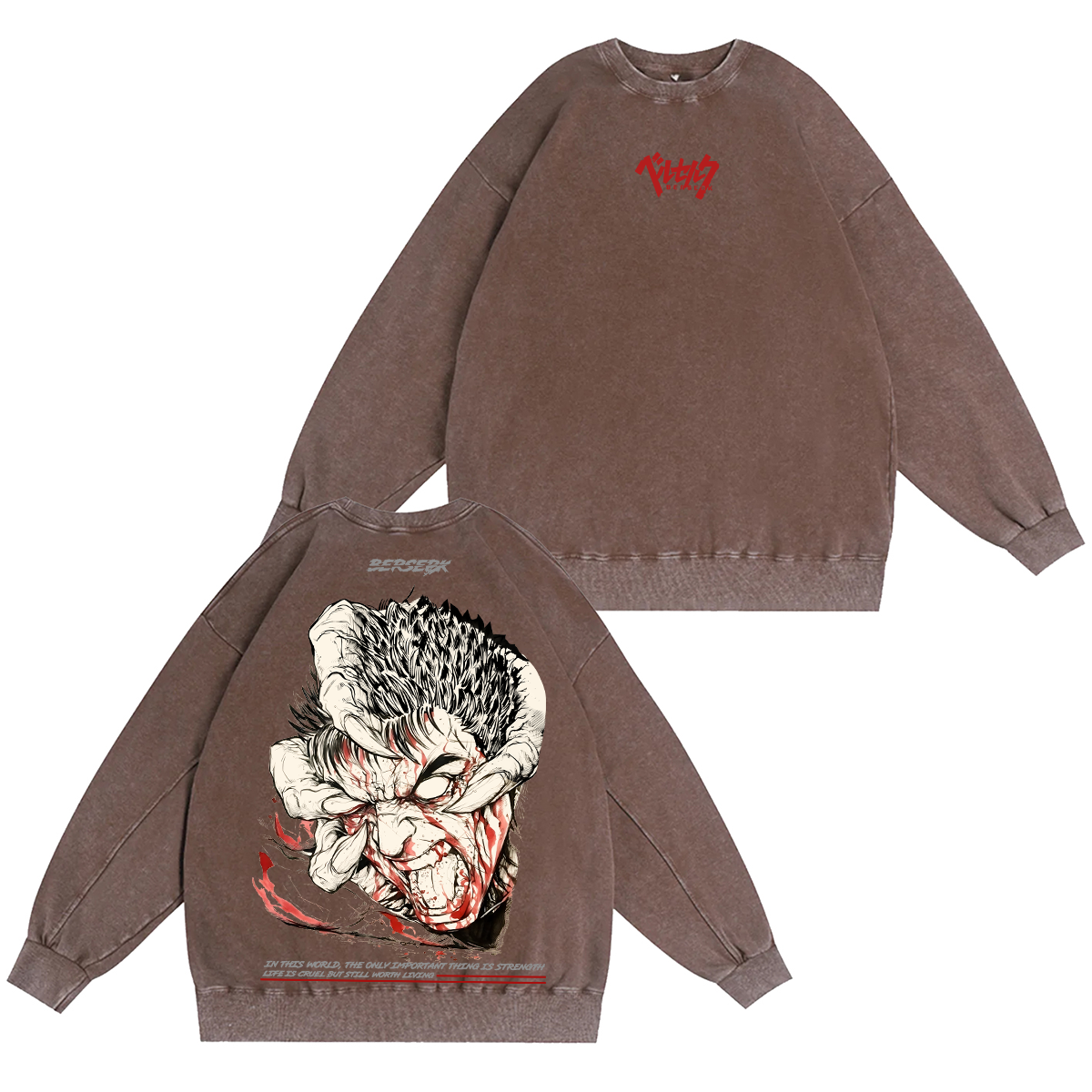 Berserk Washed T-shirt/Crewneck/Hoodie