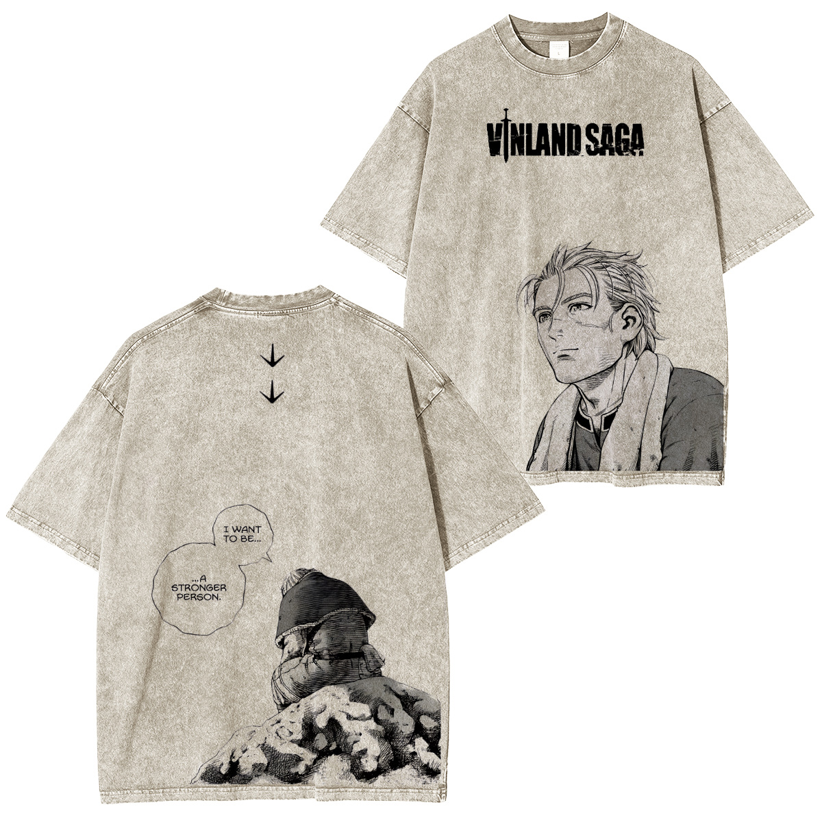 Vinland SagaVintage washed T-shirt/Crewneck/Hoodie
