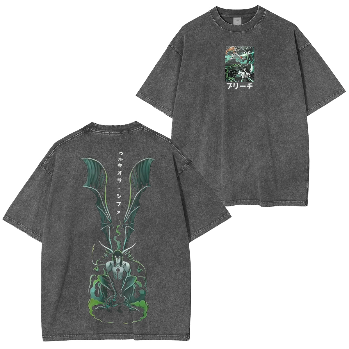 Ulquiorra Cifer Bleach Washed T-shirt/Crewneck/Hoodie
