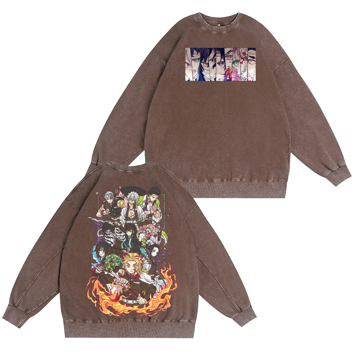 Hashira Demon Slayer Washed T-shirt/Crewneck/Hoodie