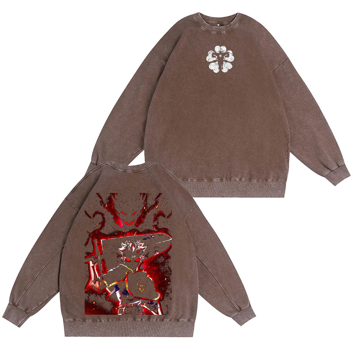 Black Clover Washed T-shirt/Crewneck/Hoodie