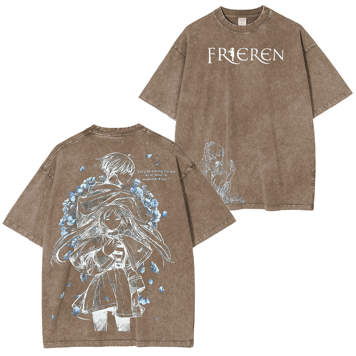 Frieren: Beyond Journey's End Washed T-shirt/Crewneck/Hoodie