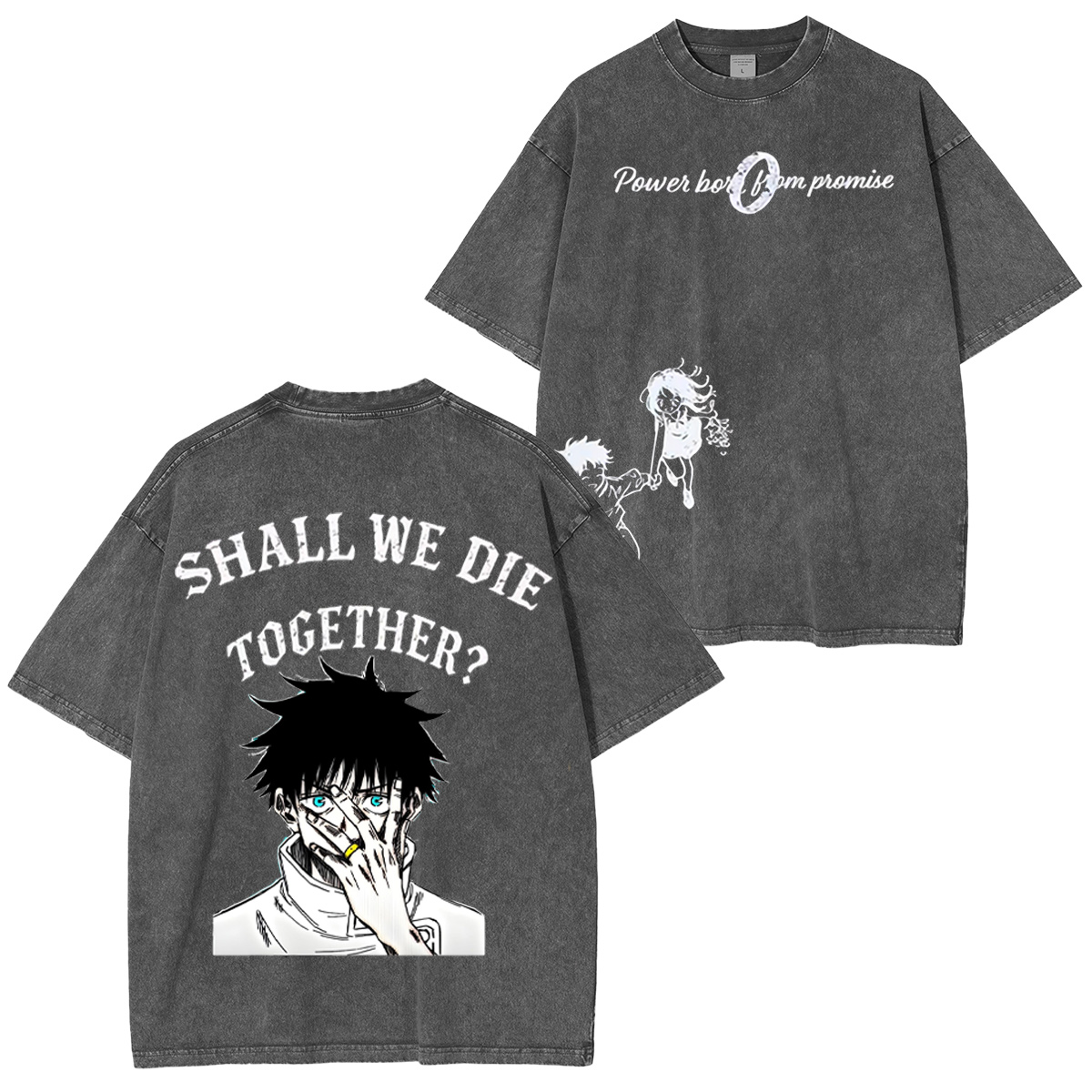 Jujutsu Kaisen Washed T-shirt/Crewneck/Hoodie