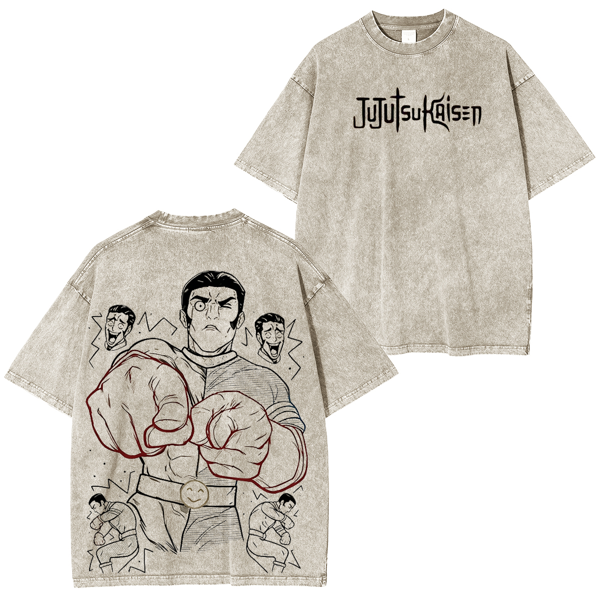 Jujutsu Kaisen Fumihiko Takaba Vintage washed T-shirt