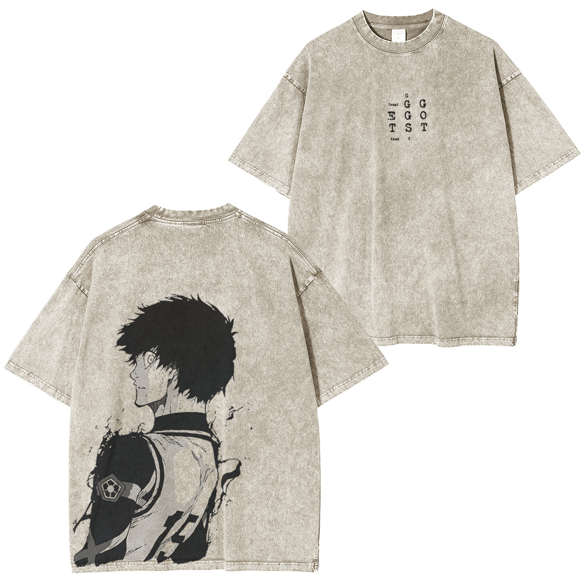 Blue Lock: Isagi Yoichi  Vintage washed T-shirt