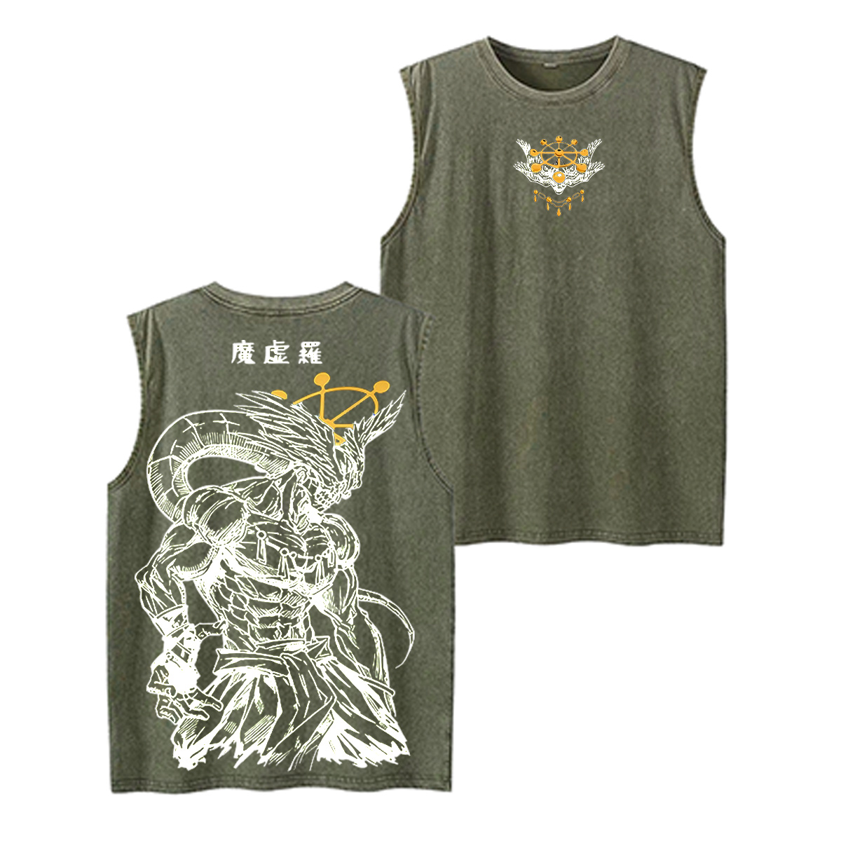 Jujutsu Kaisen :Ryomen Sukuna Vintage washed T-shirt/Crewneck/Hoodie