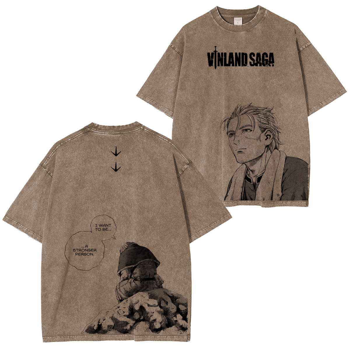 Vinland SagaVintage washed T-shirt/Crewneck/Hoodie