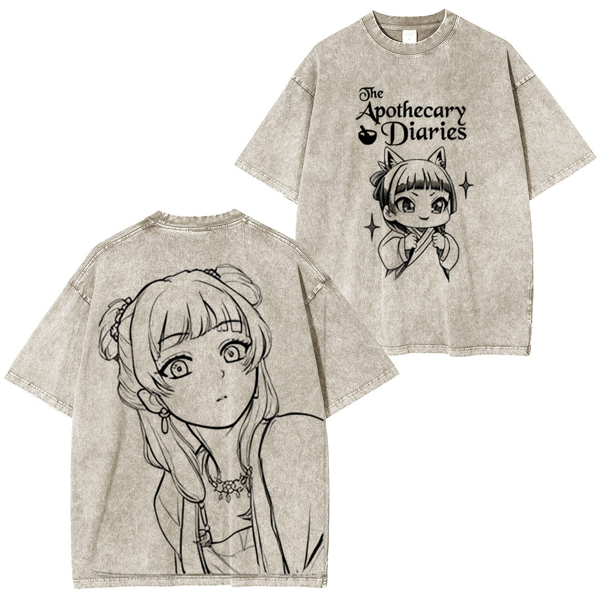 The Apothecary Diaries Vintage washed T-shirt/Crewneck/Hoodie