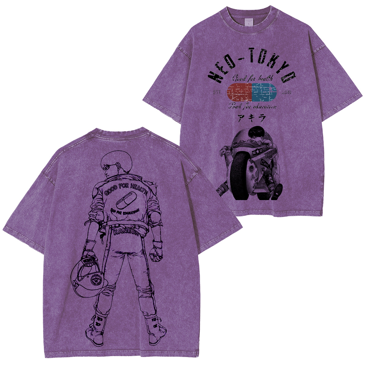 Akira :Ryomen Sukuna Vintage washed T-shirt/Crewneck/Hoodie