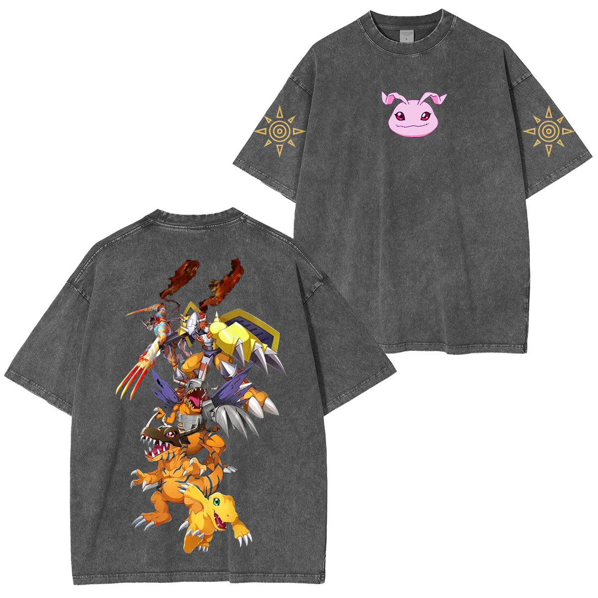 Digimon Vintage washed T-shirt/Crewneck/Hoodie