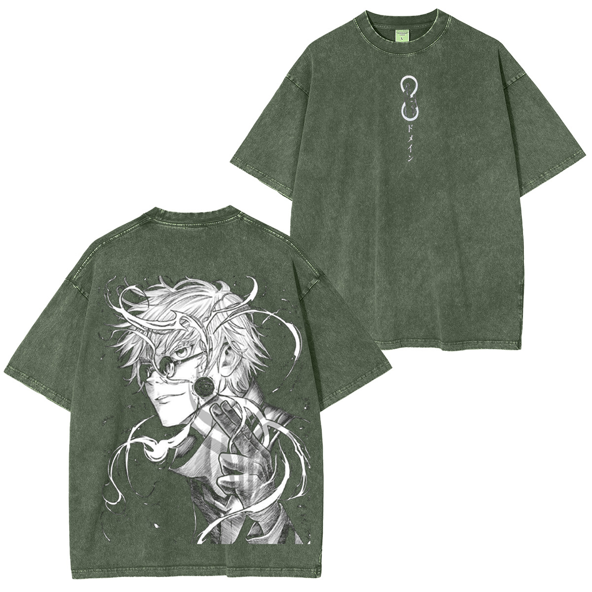 Jujutsu Kaisen Vintage Washed T-shirt/Crewneck/Hoodie