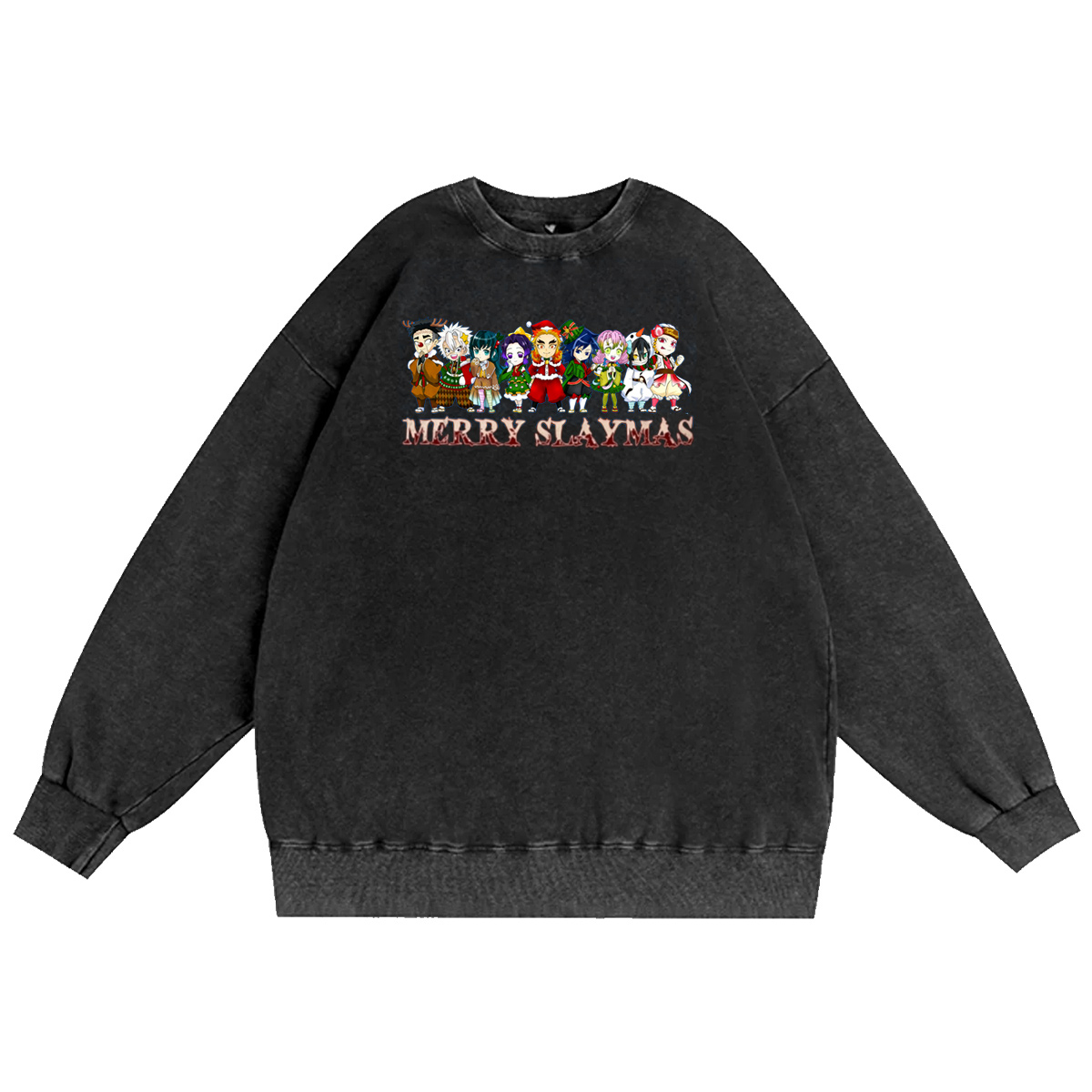 Merry Slaymas Christmas Vintage Washed T-shirt/Crewneck/Hoodie
