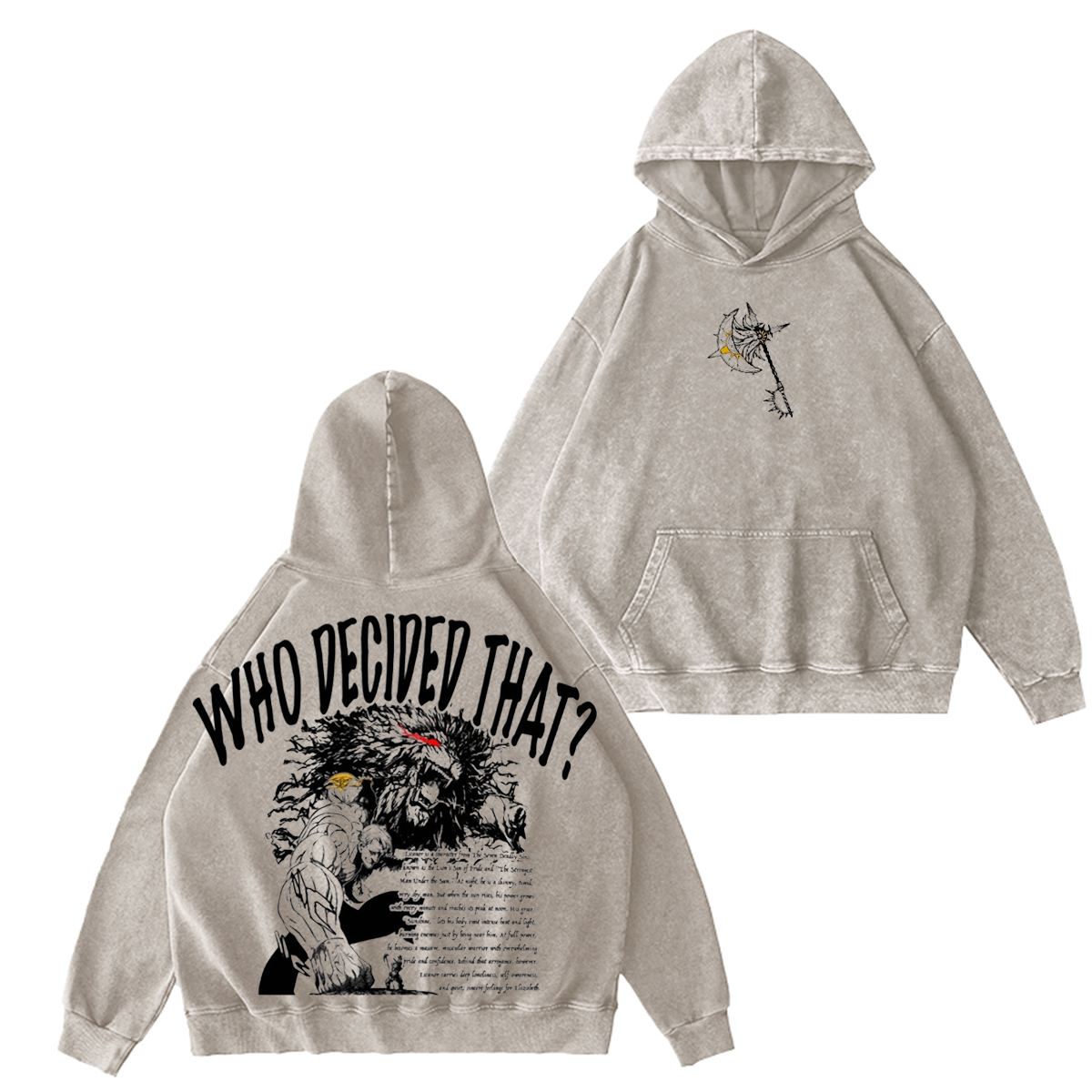 My Hero Academia Vintage washed T-shirt/Crewneck/Hoodie