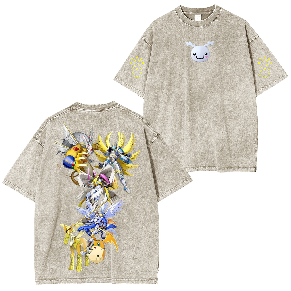 Digimon Vintage washed T-shirt/Crewneck/Hoodie