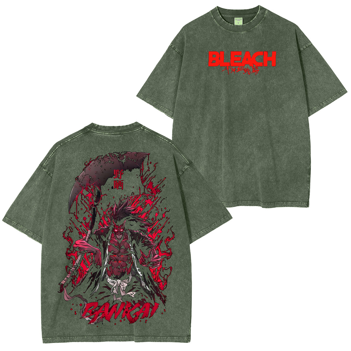 BLEACH Washed T-shirt/Crewneck/Hoodie