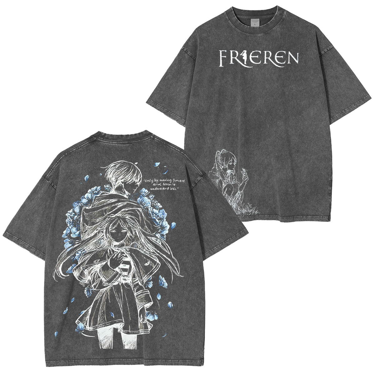 Frieren: Beyond Journey's End Washed T-shirt/Crewneck/Hoodie