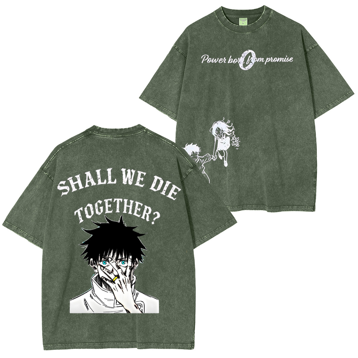 Jujutsu Kaisen Washed T-shirt/Crewneck/Hoodie