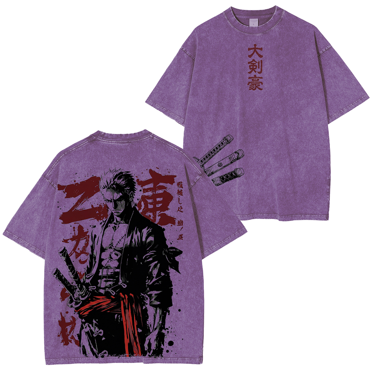 One Piece Roronoa Zoro Vintage Tee