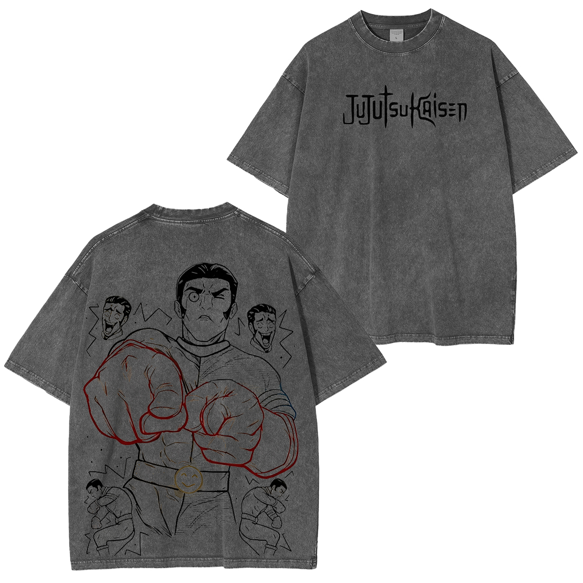 Jujutsu Kaisen Fumihiko Takaba Vintage washed T-shirt