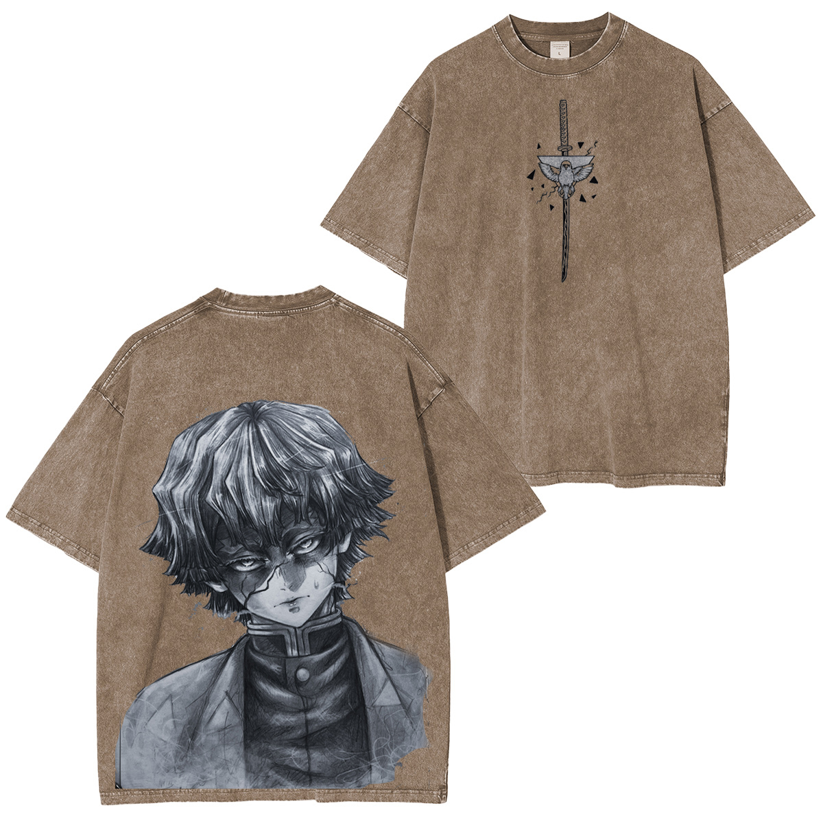 Jujutsu Kaisen :Ryomen Sukuna Vintage washed T-shirt/Crewneck/Hoodie