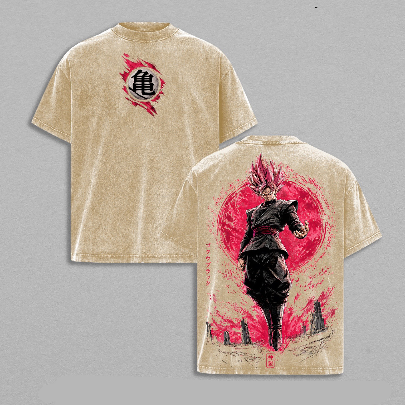 Dragon Ball Super Unisex  Washed T-Shirt