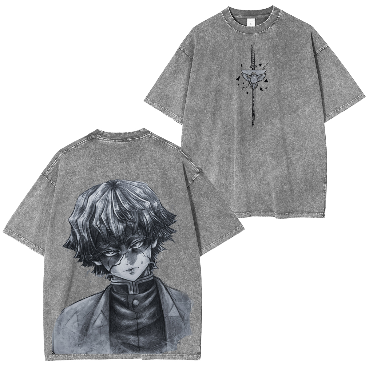 Jujutsu Kaisen :Ryomen Sukuna Vintage washed T-shirt/Crewneck/Hoodie