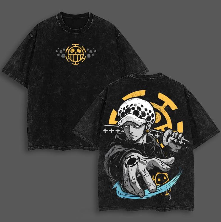 Trafalgar D. Water Law One Piece Vintage Washed Unisex T-Shirt