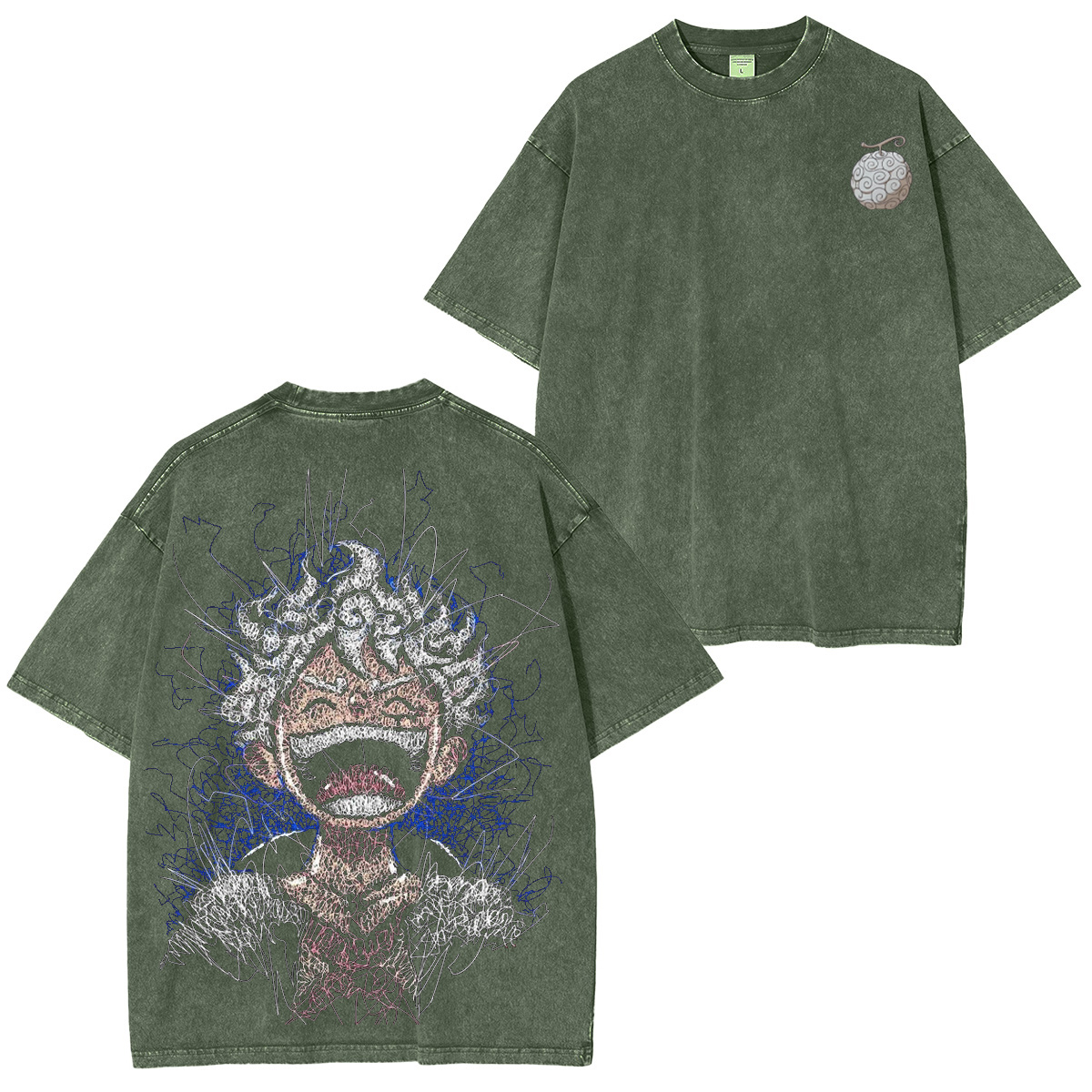 Sun God Nika One Piece Washed T-shirt/Crewneck/Hoodie