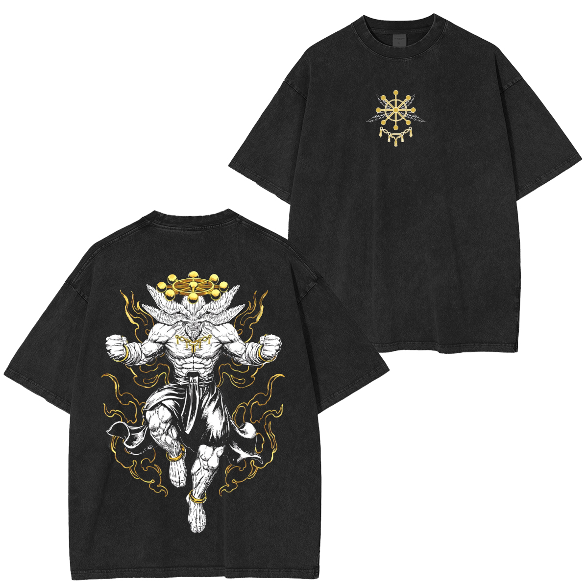 Mahoraga Washed T-shirt/Crewneck/Hoodie