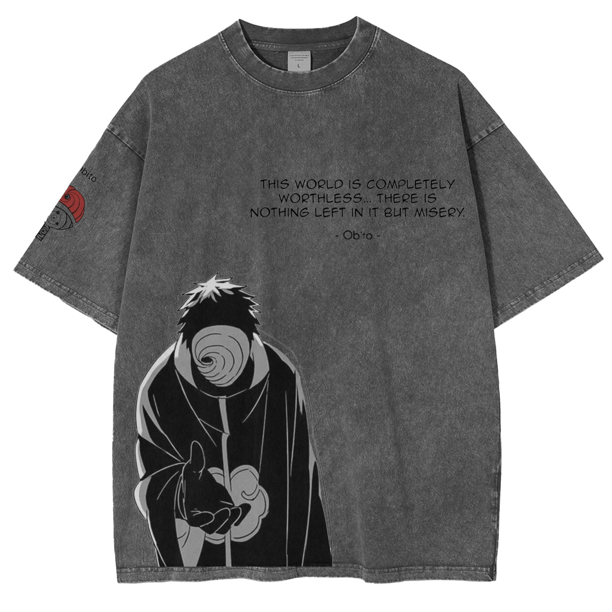 Naruto:Madara Uchiha Vintage Tee