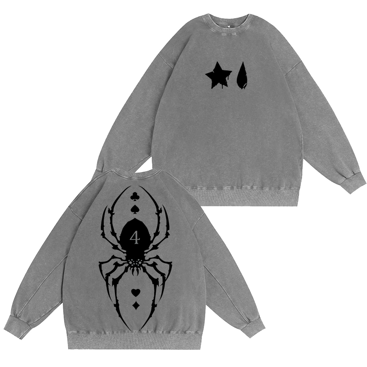 HUNTER��HUNTER Vintage washed T-shirt/Crewneck/Hoodie