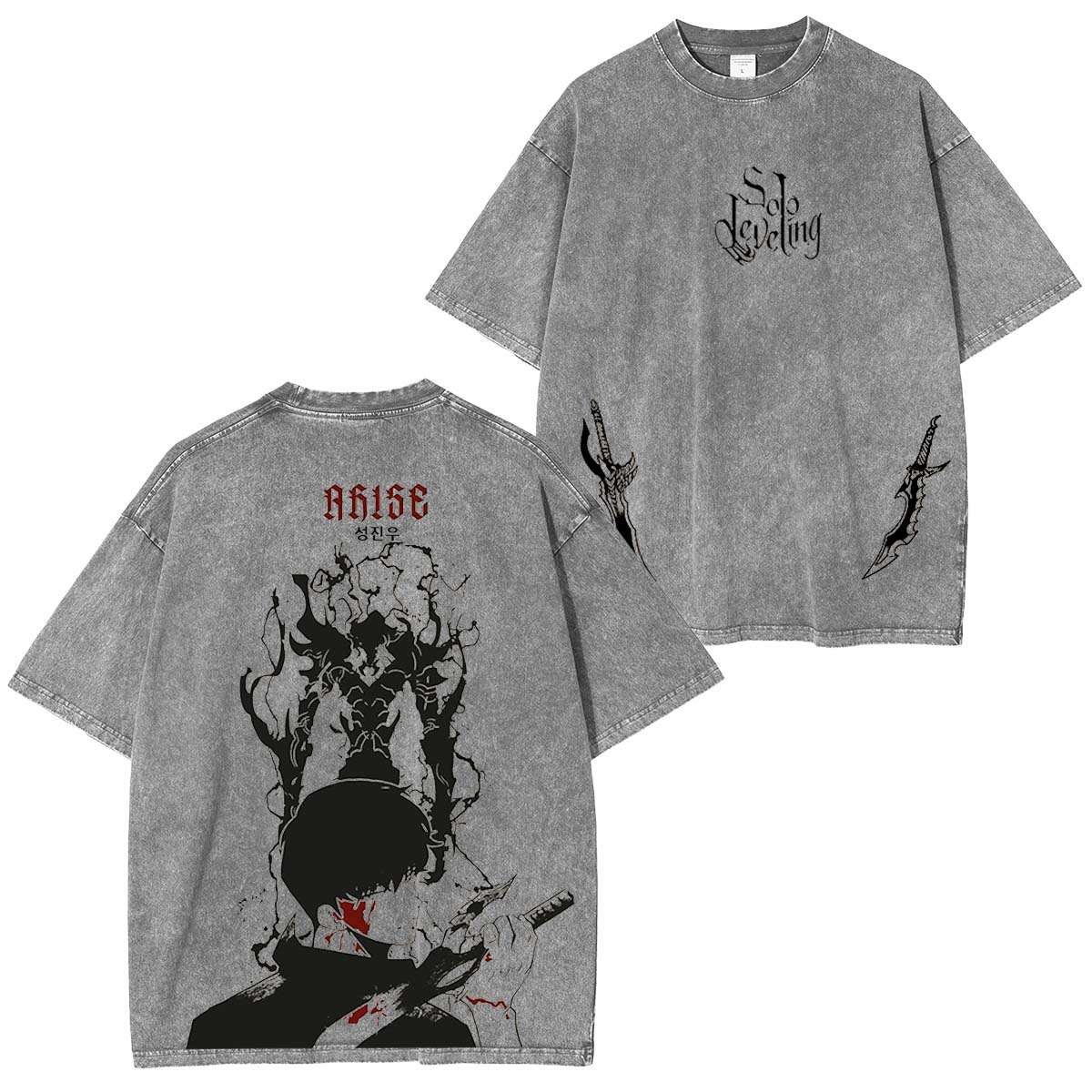 Solo Leveling Sung Jinwoo Anime T-Shirt