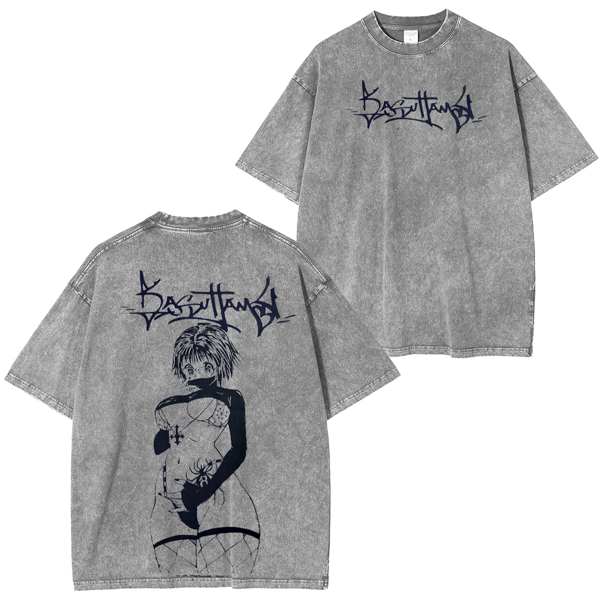 Shizuku Hunter X Hunter Anime Double Unisex Washed T-Shirt