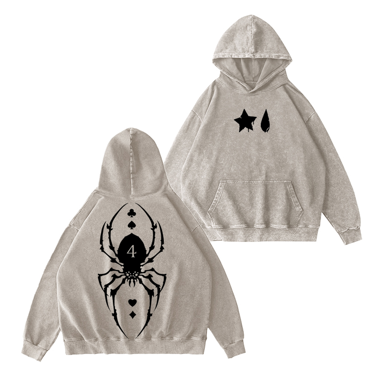 HUNTER��HUNTER Vintage washed T-shirt/Crewneck/Hoodie