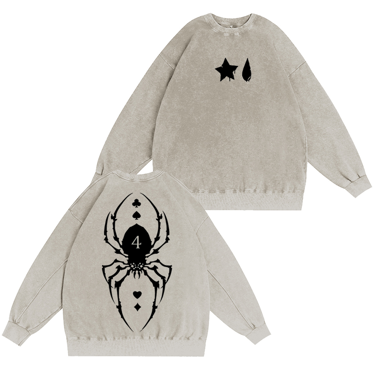 HUNTER��HUNTER Vintage washed T-shirt/Crewneck/Hoodie