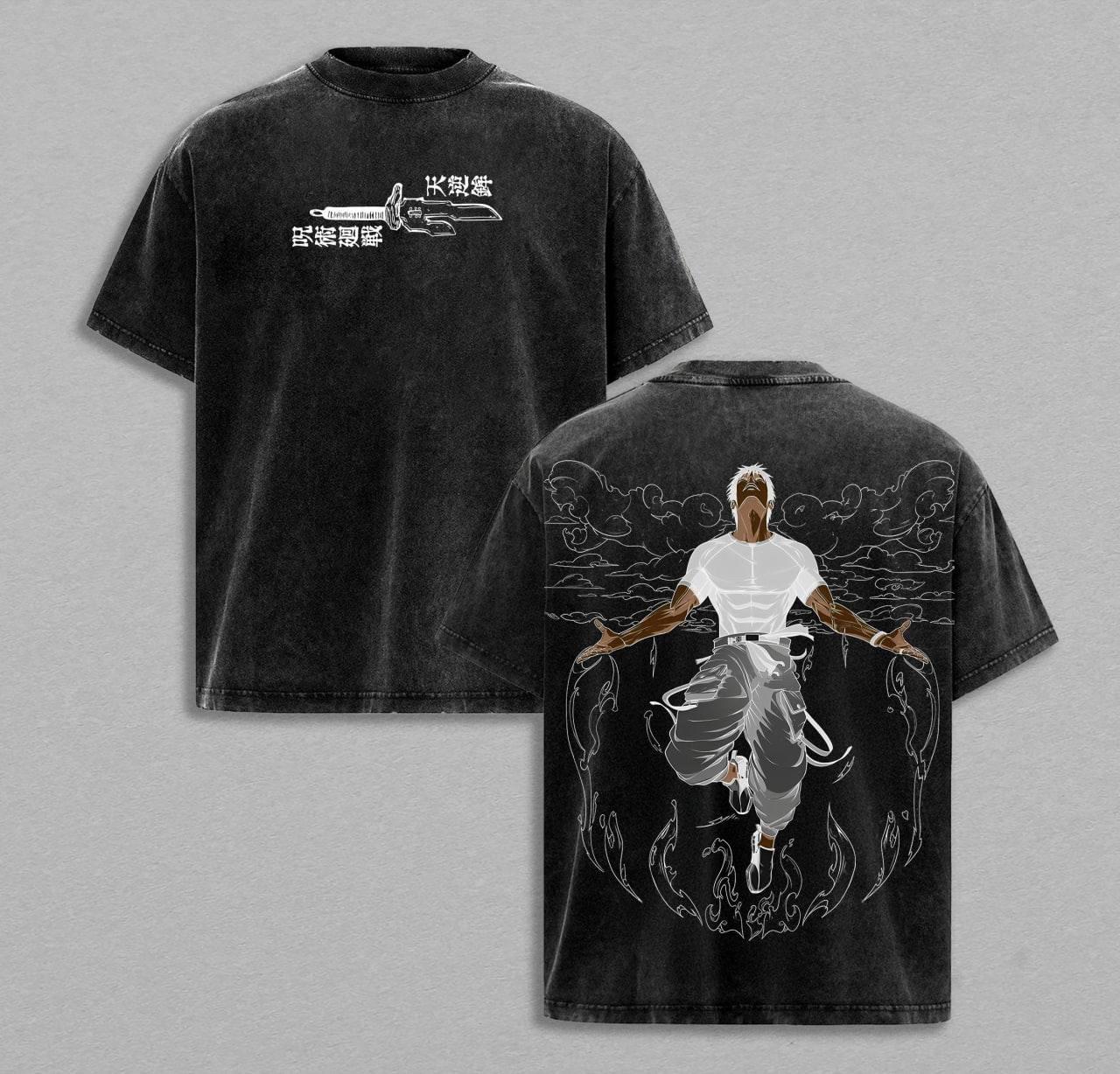 Toji Fushiguro Jujutsu Kaisen Vintage Washed T-shirt/Crewneck/Hoodie