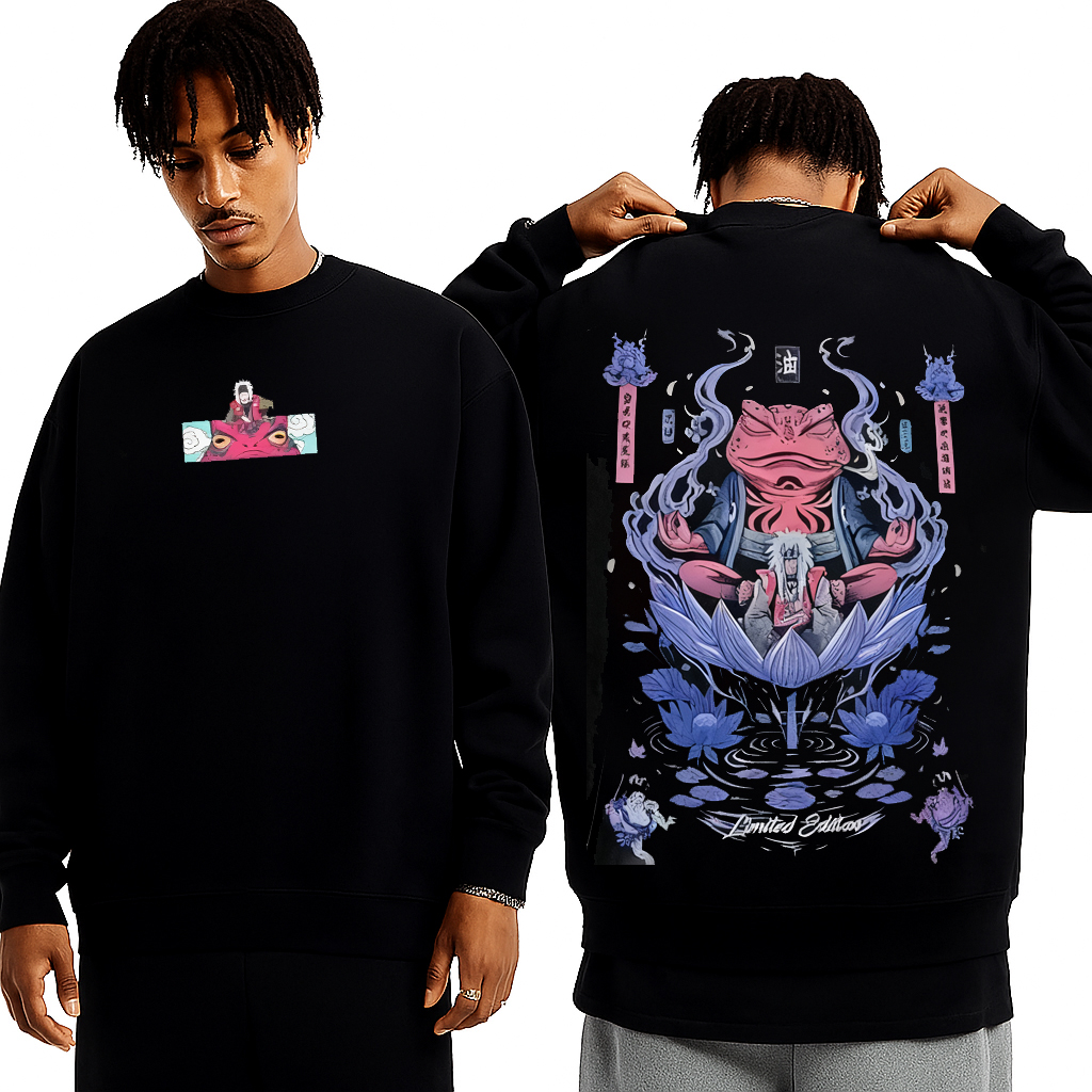 Naruto Jiraiya Vintage Washed T-shirt/Crewneck/Hoodie